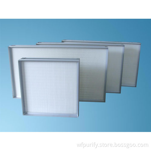 Mini Pleat HEPA filter